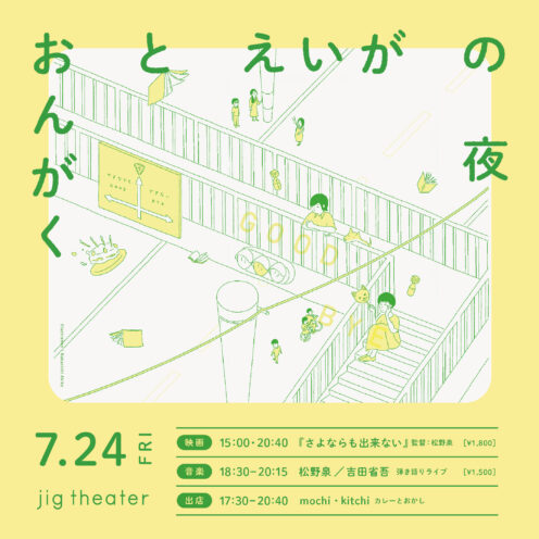 おんがくとえいがの夜